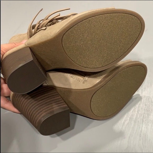 Sugar women’s’ Valera Heeled two band slide sandals - Picture 10 of 10